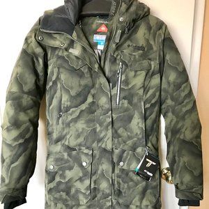 Columbia Titanium Women's Titan Pass 780 TurboDown Parka, Size XS, New with Tag